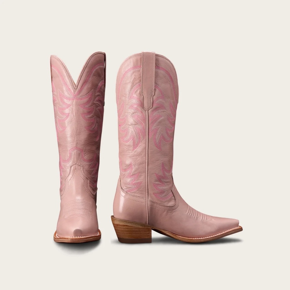 The Annie Tecovas in Misty Rose Cowhide
